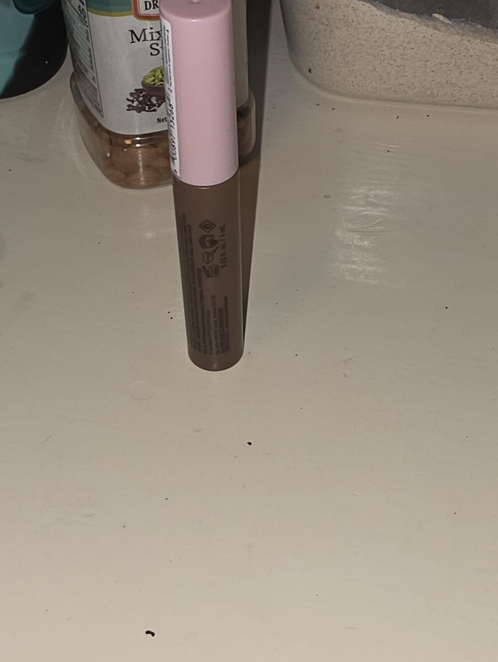 NYX Brown Brow Gel with Light Pink Cap